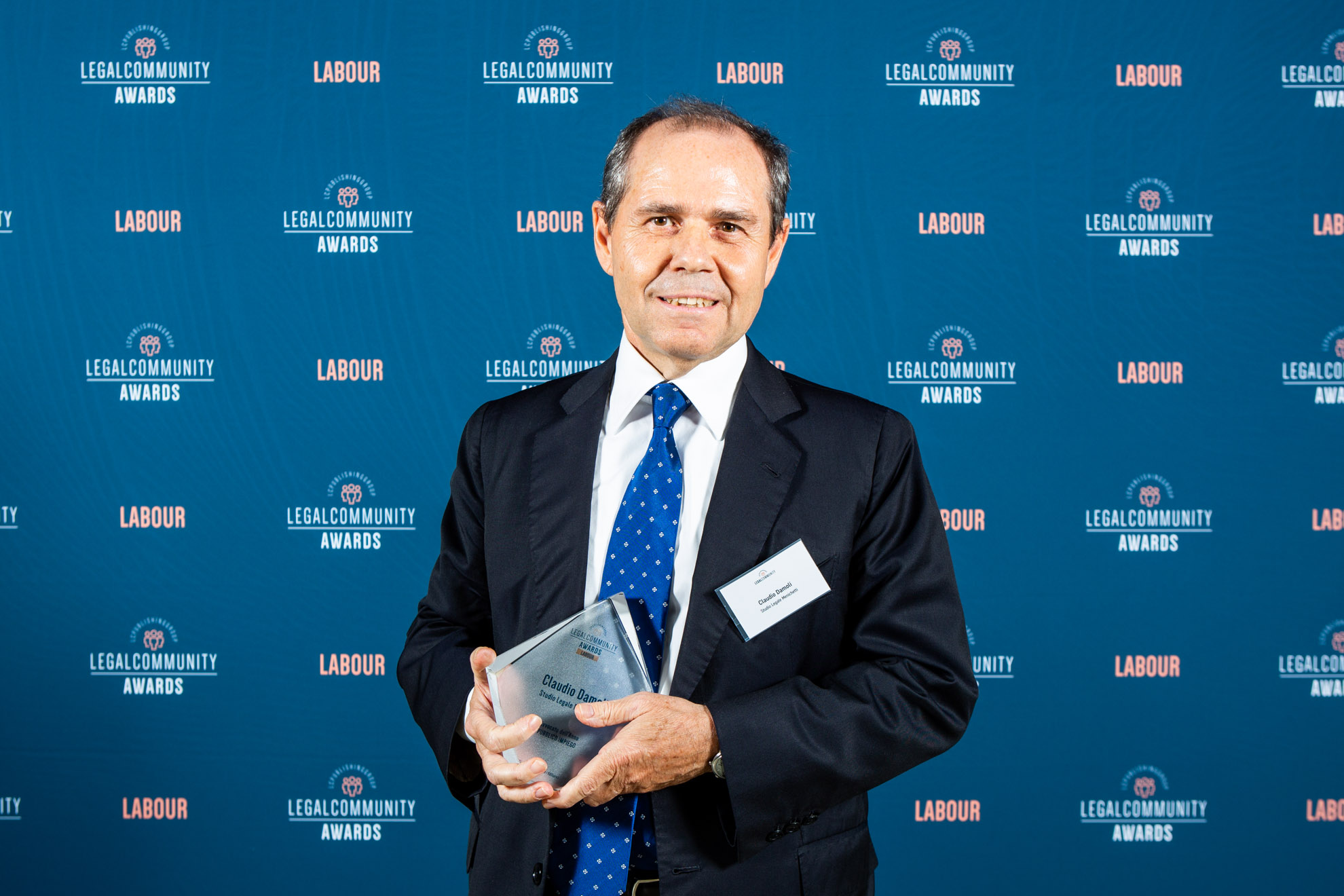 Legalcommunity Labour Awards 2019. Claudio Damoli - Public Employment Lawyer of the Year