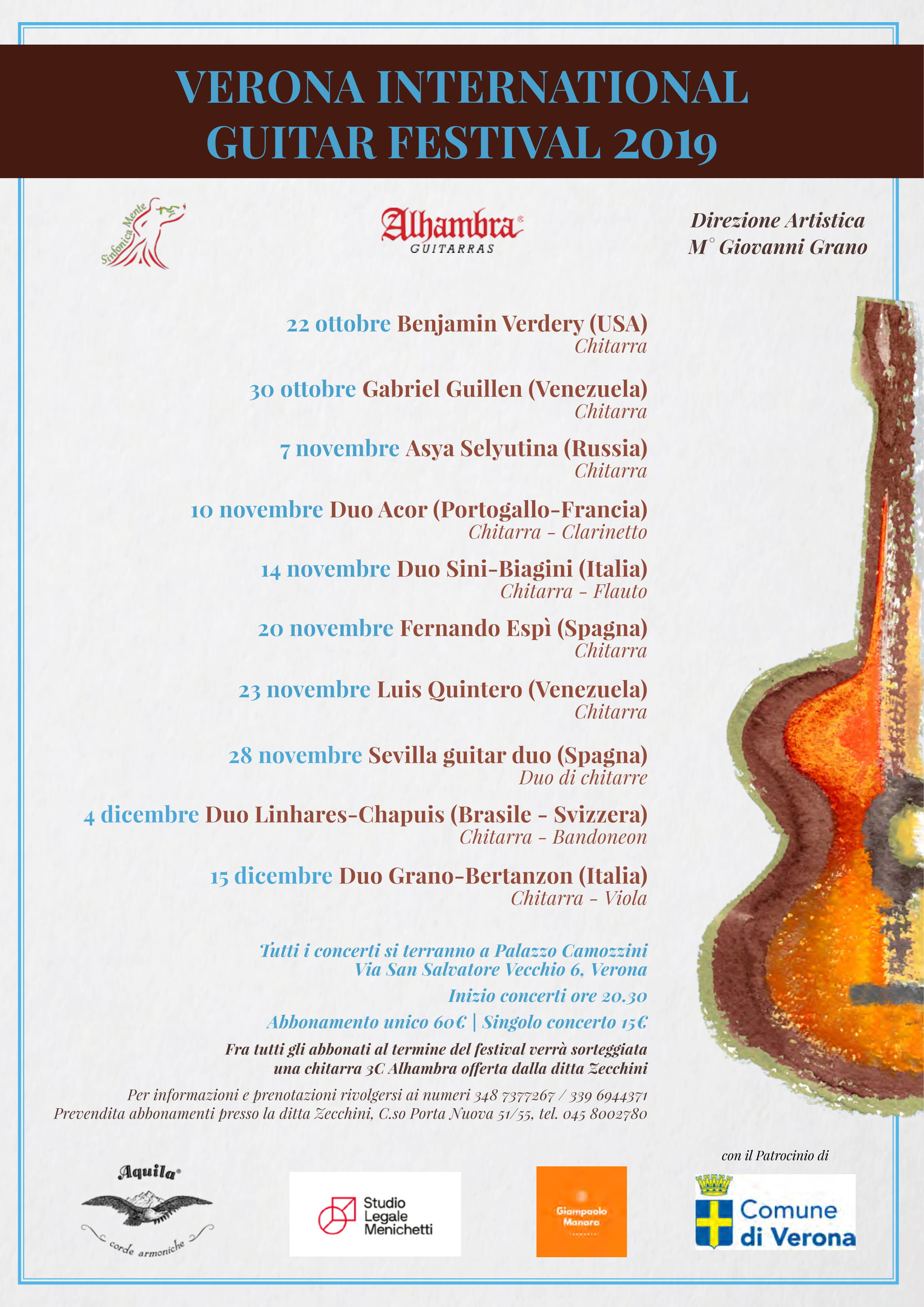 Verona International Guitar Festival 2019